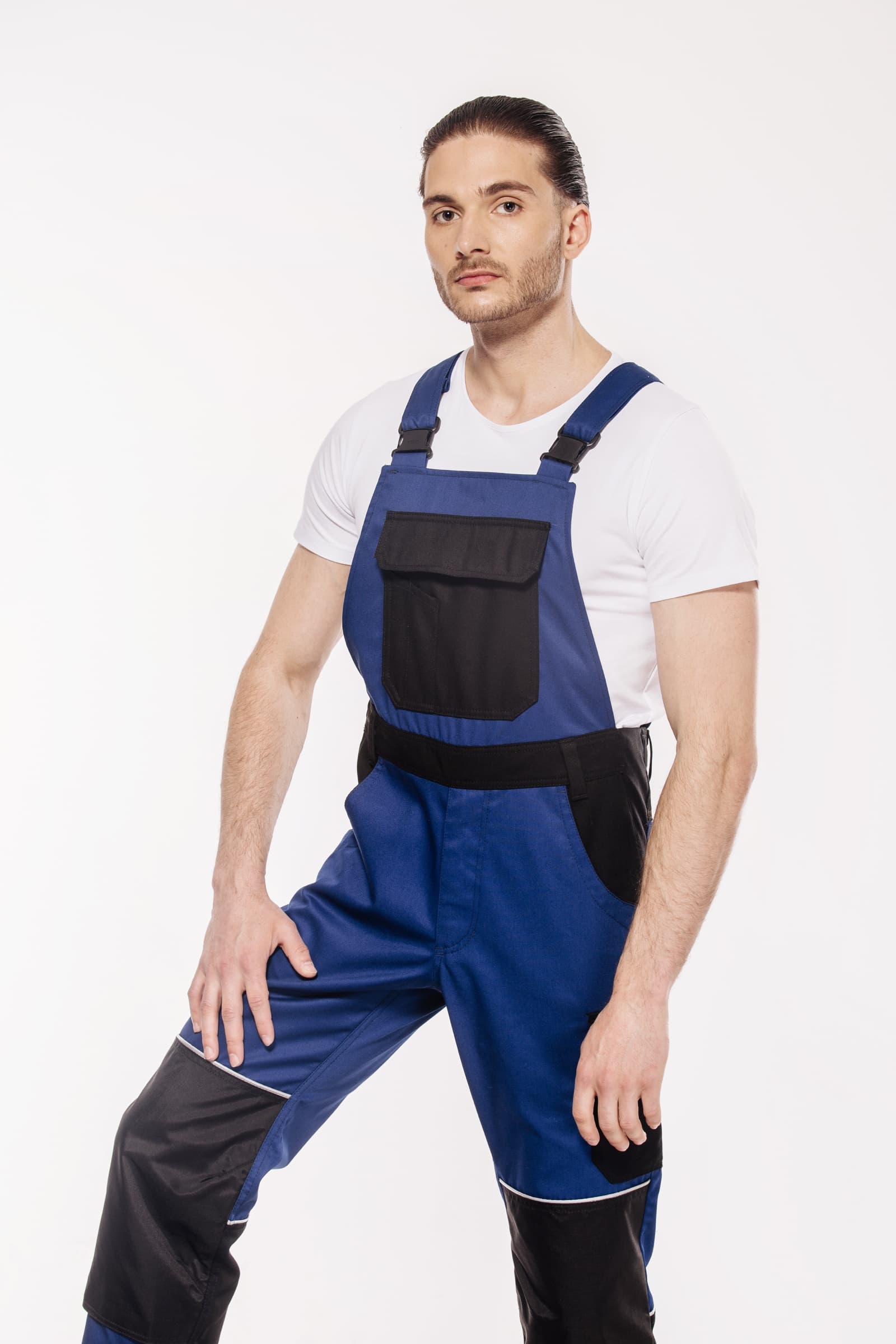 2HOT2WORK PRYCHAL — Утеплений напівкомбінезон, зад 3/4