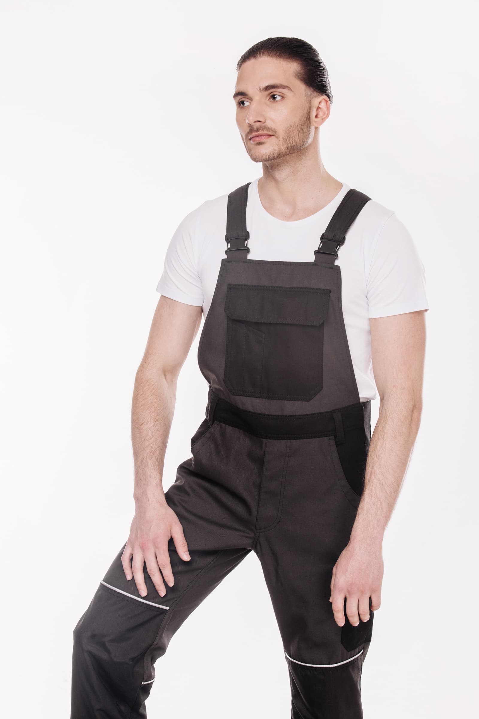 2HOT2WORK OPORA — Робочий напівкомбінезон, перед